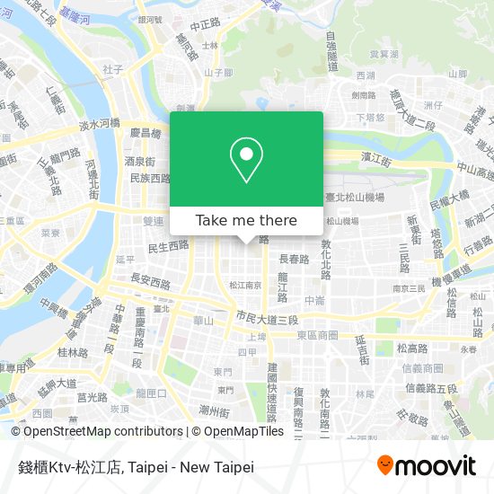 錢櫃Ktv-松江店 map