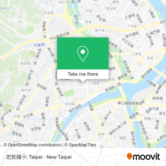 思賢國小地圖