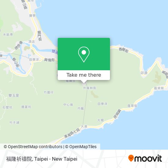 福隆祈禱院地圖