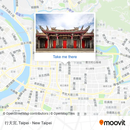 行天宮 map