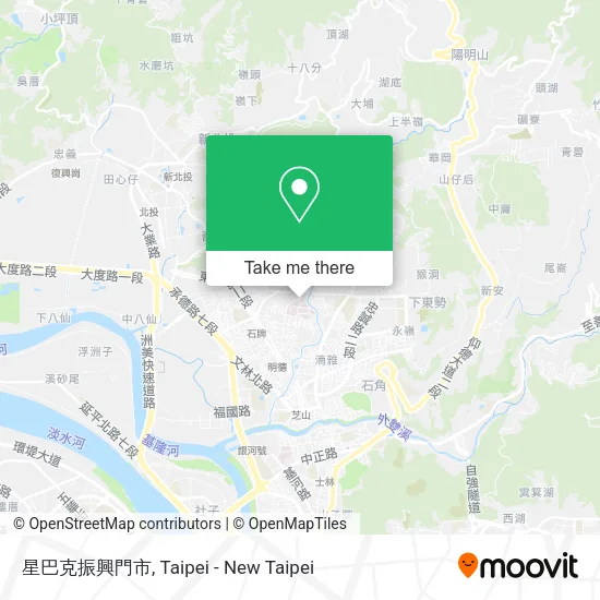星巴克振興門市地圖