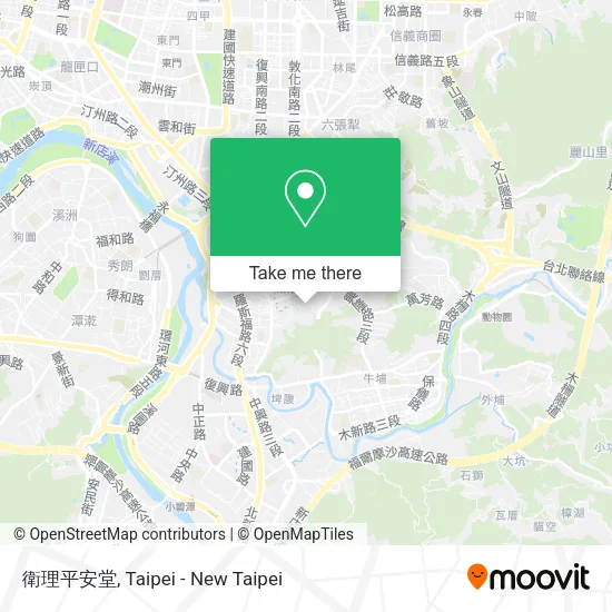 衛理平安堂 map