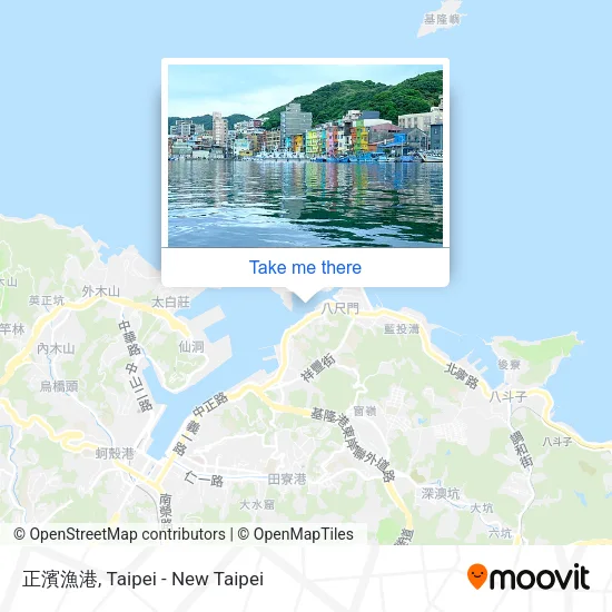 正濱漁港地圖