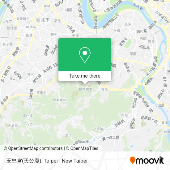 玉皇宮(天公廟)地圖