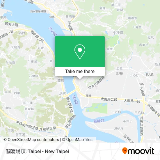 關渡埔頂地圖