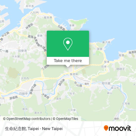 生命紀念館 map