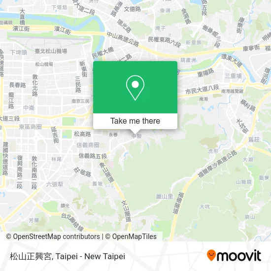 松山正興宮 map