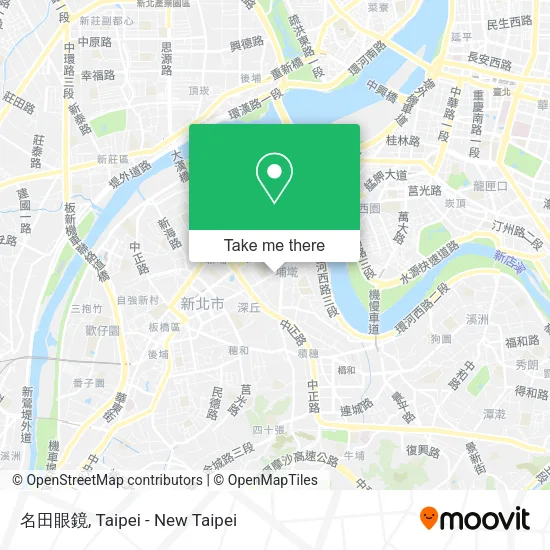 名田眼鏡地圖