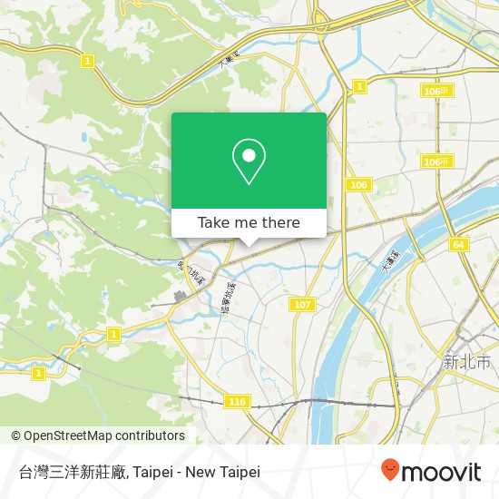 台灣三洋新莊廠 map