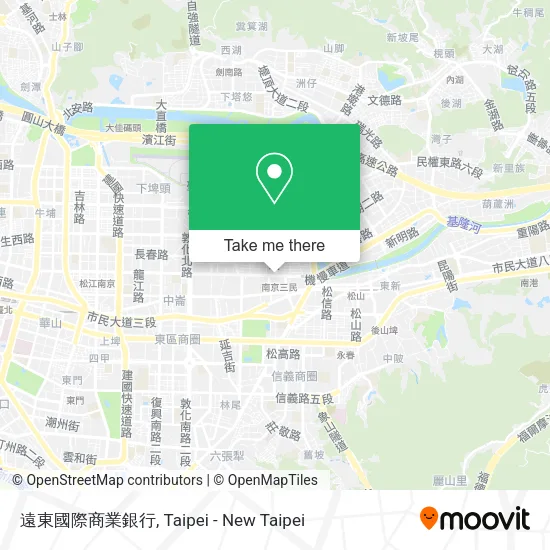 遠東國際商業銀行地圖