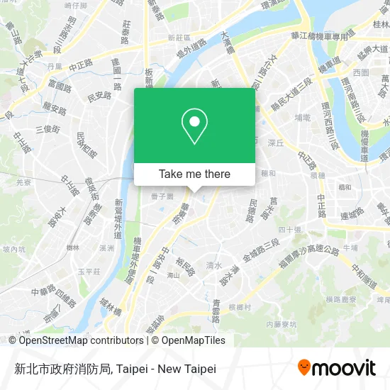 新北市政府消防局 map