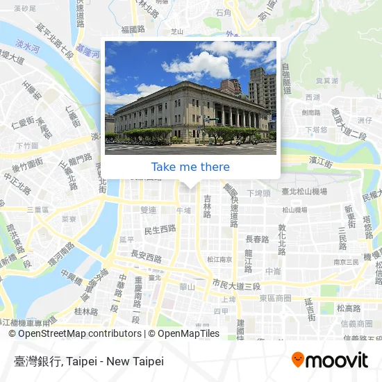 臺灣銀行 map