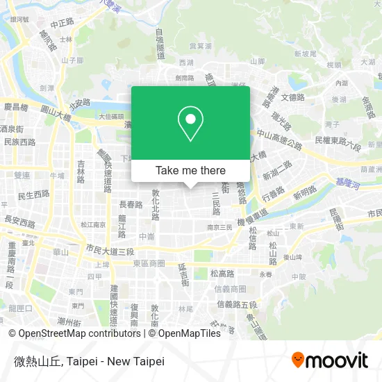 微熱山丘 map