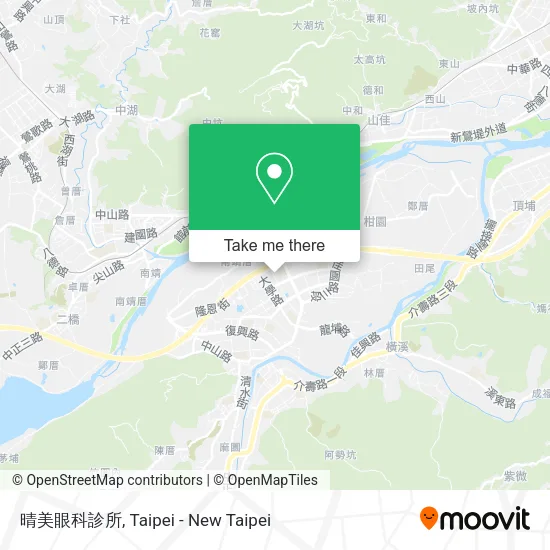 晴美眼科診所 map