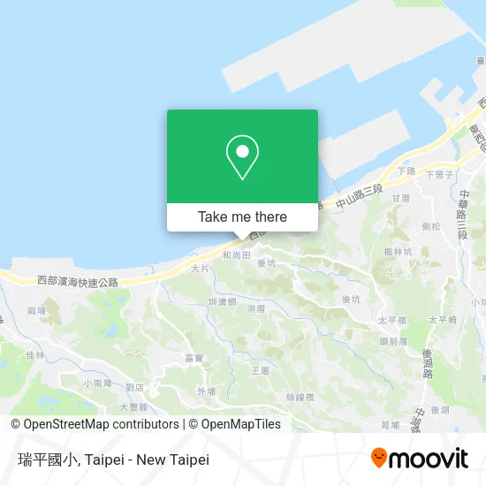 瑞平國小地圖
