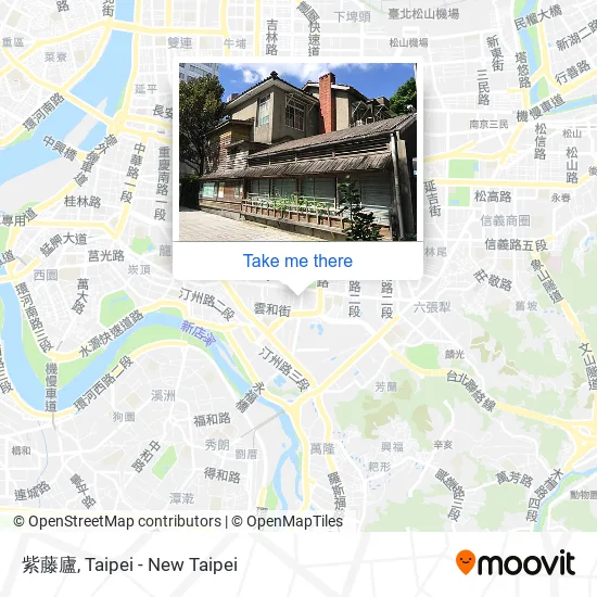 紫藤廬 map