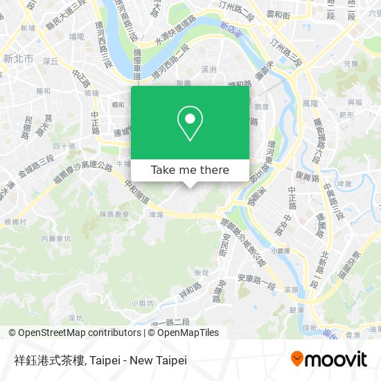 祥鈺港式茶樓 map
