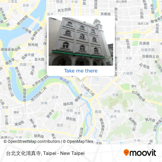 台北文化清真寺地圖