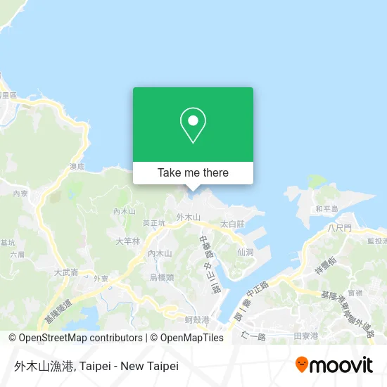 外木山漁港地圖