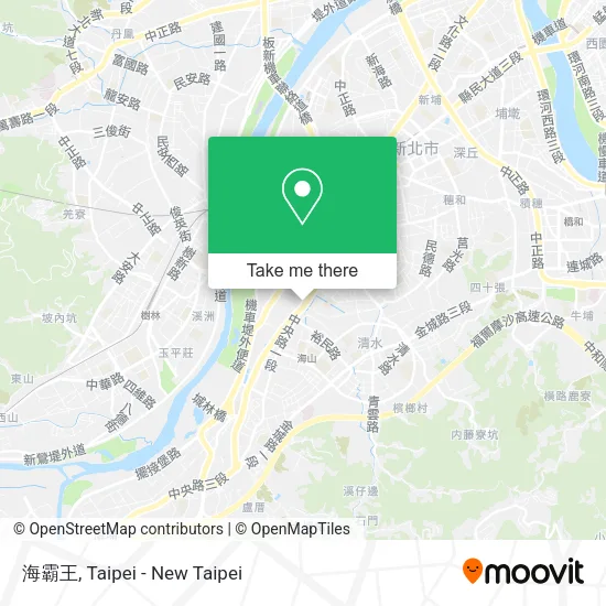 海霸王 map