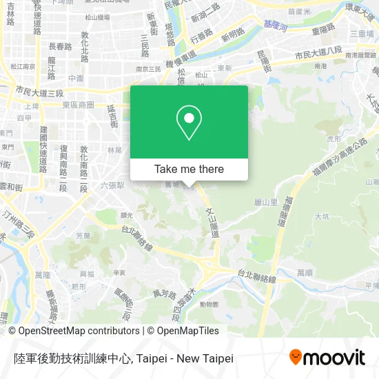 陸軍後勤技術訓練中心地圖
