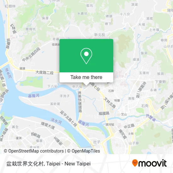 盆栽世界文化村地圖
