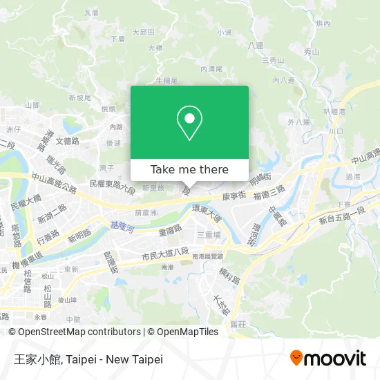 王家小館 map