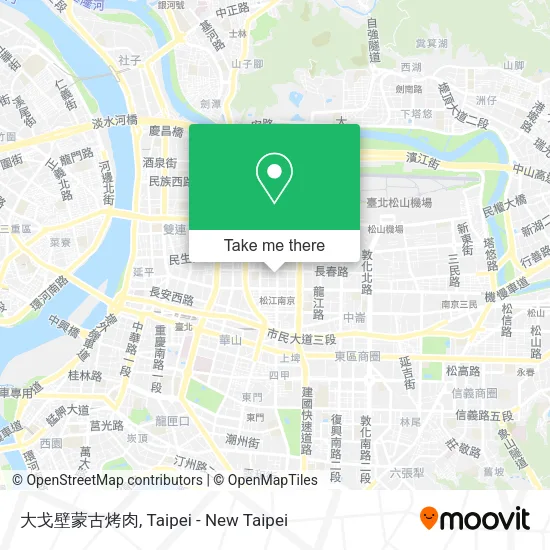 大戈壁蒙古烤肉 map