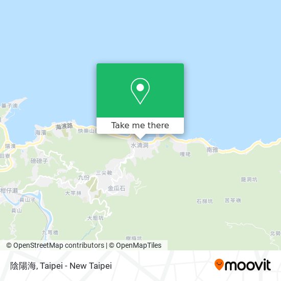 陰陽海 map