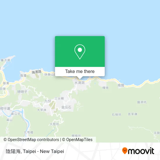 陰陽海 map