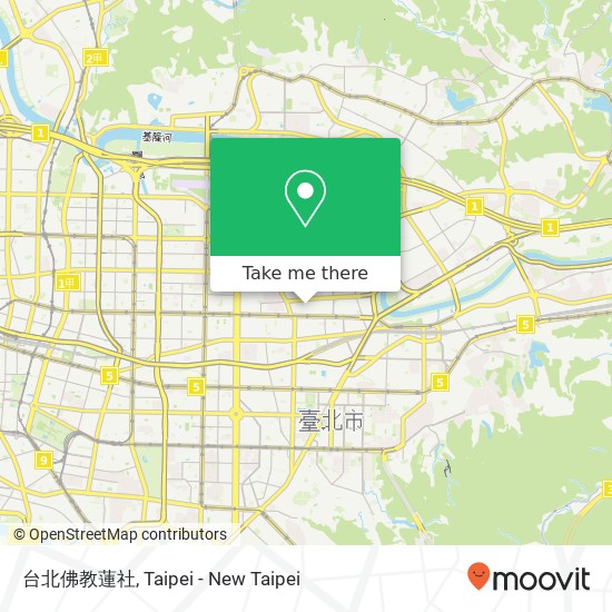 台北佛教蓮社 map