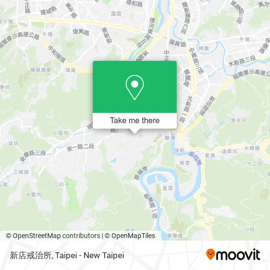 新店戒治所 map