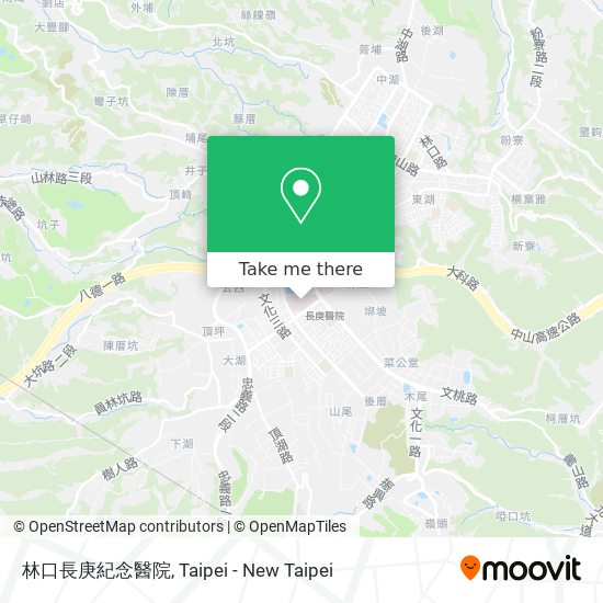 林口長庚紀念醫院地圖