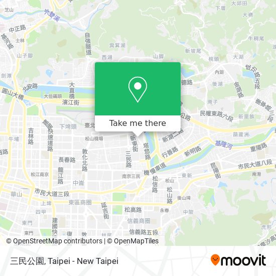 三民公園 map