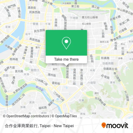 合作金庫商業銀行地圖
