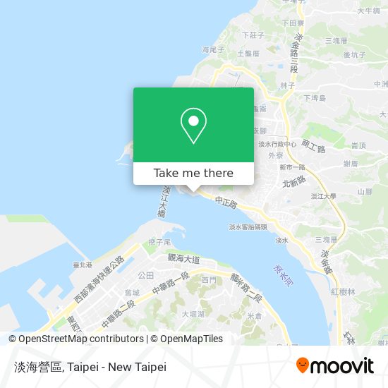 淡海營區 map