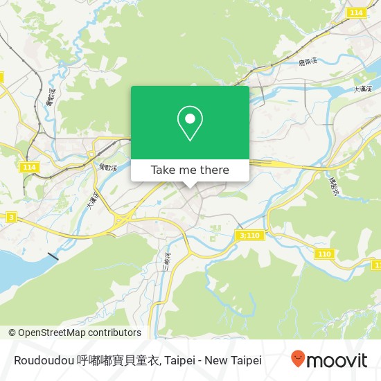 Roudoudou 呼嘟嘟寶貝童衣 map