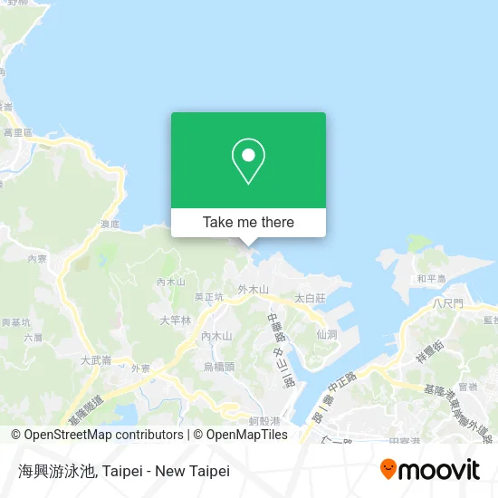 海興游泳池地圖