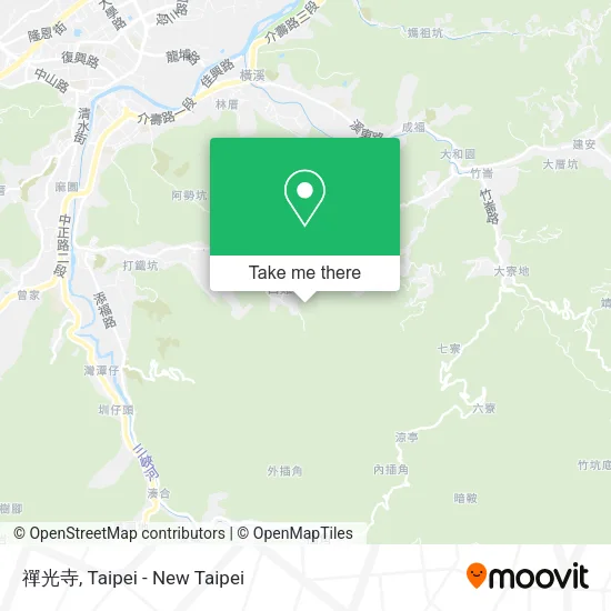 禪光寺地圖