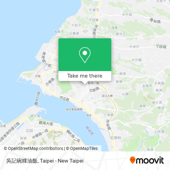 吳記碗粿油飯 map