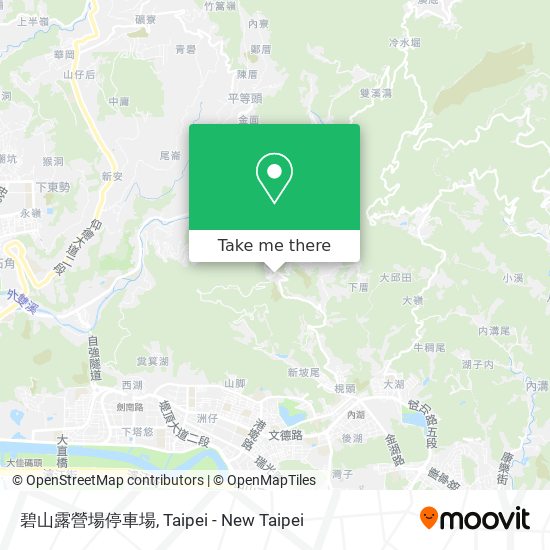 碧山露營場停車場 map