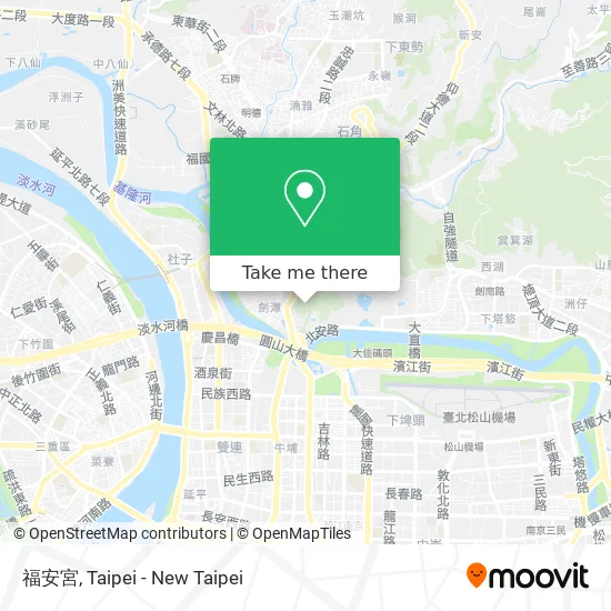 福安宮 map