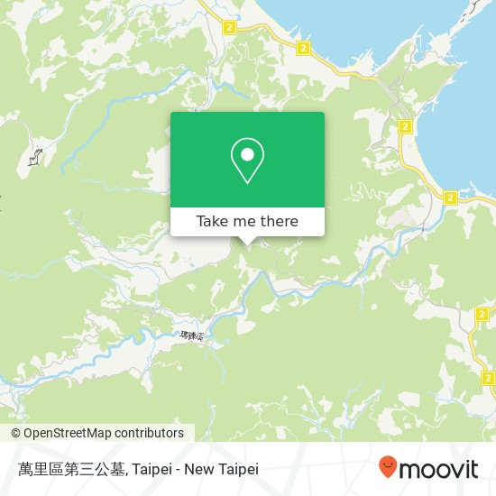 萬里區第三公墓 map