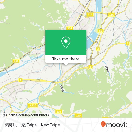 鴻海民生廠 map