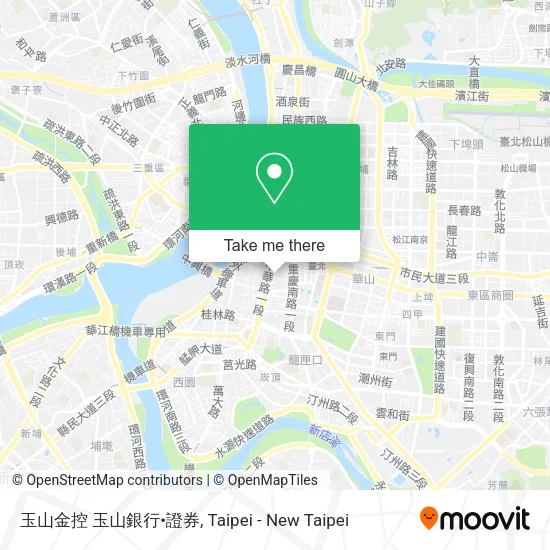 玉山金控 玉山銀行•證券地圖
