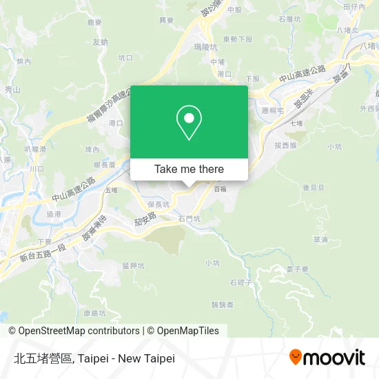 北五堵營區地圖