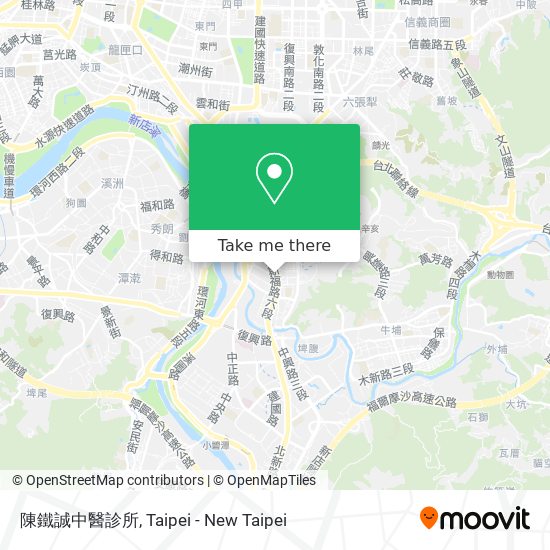 陳鐵誠中醫診所 map