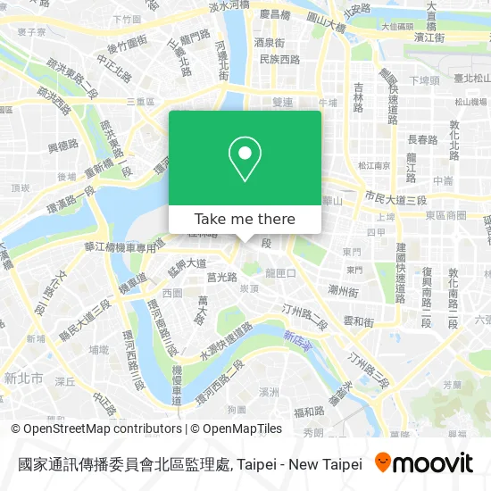 國家通訊傳播委員會北區監理處 map