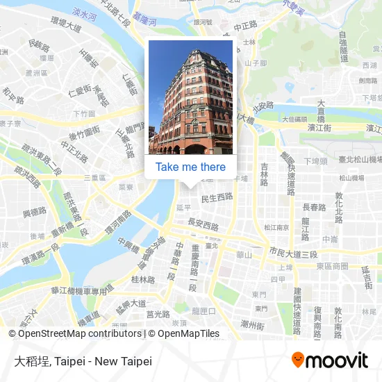 大稻埕 map
