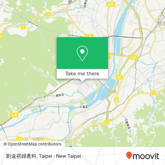劉遠祺婦產科 map